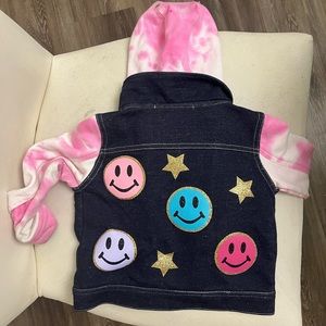 18M Kapital K Jean/sweater jacket